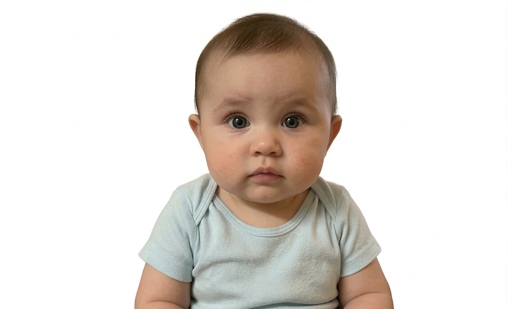 After: AI-verified compliant passport photo ready for government submission